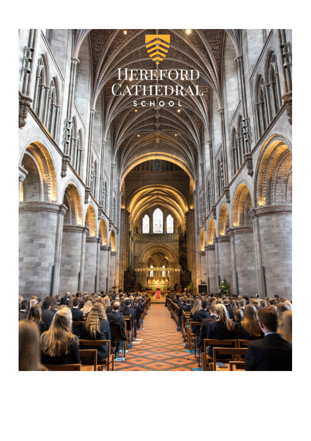 Thank You for Your Interest in Working with Us at Hereford Cathedral School. I Hope That