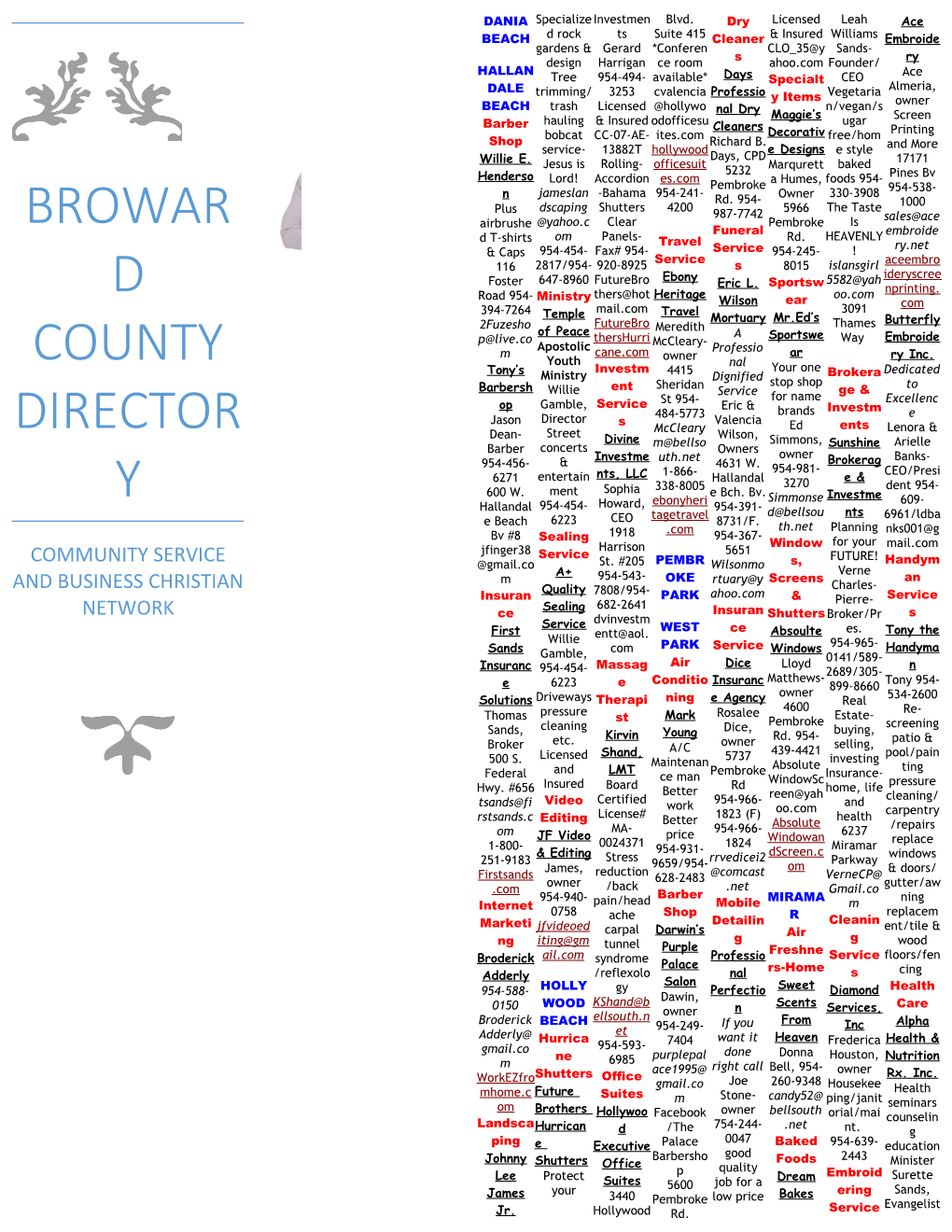 Broward County Directory