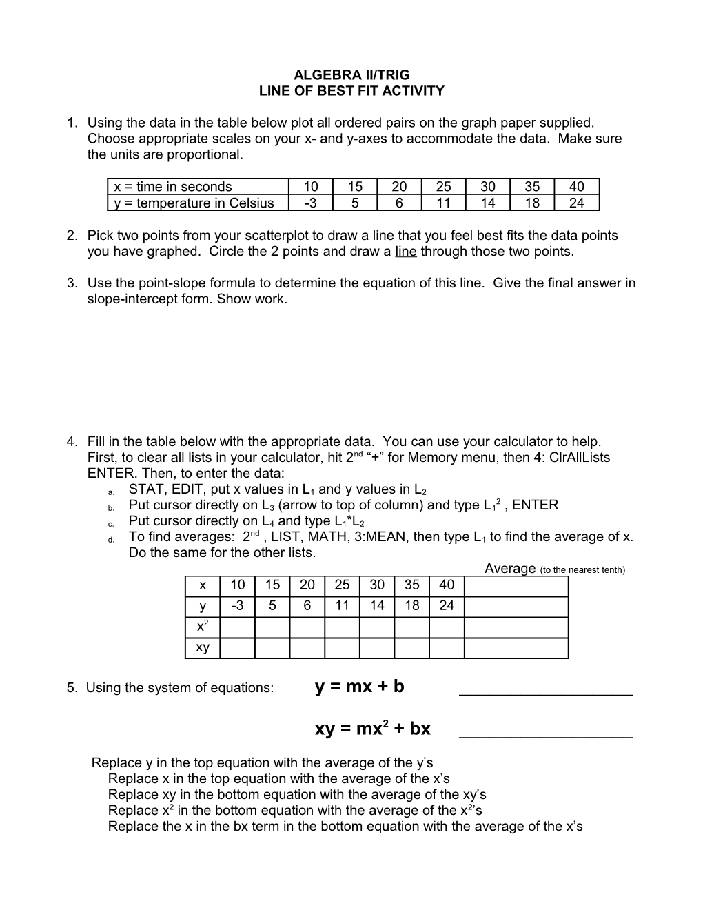 Algebra Ii/Trig Dickinson-Ross