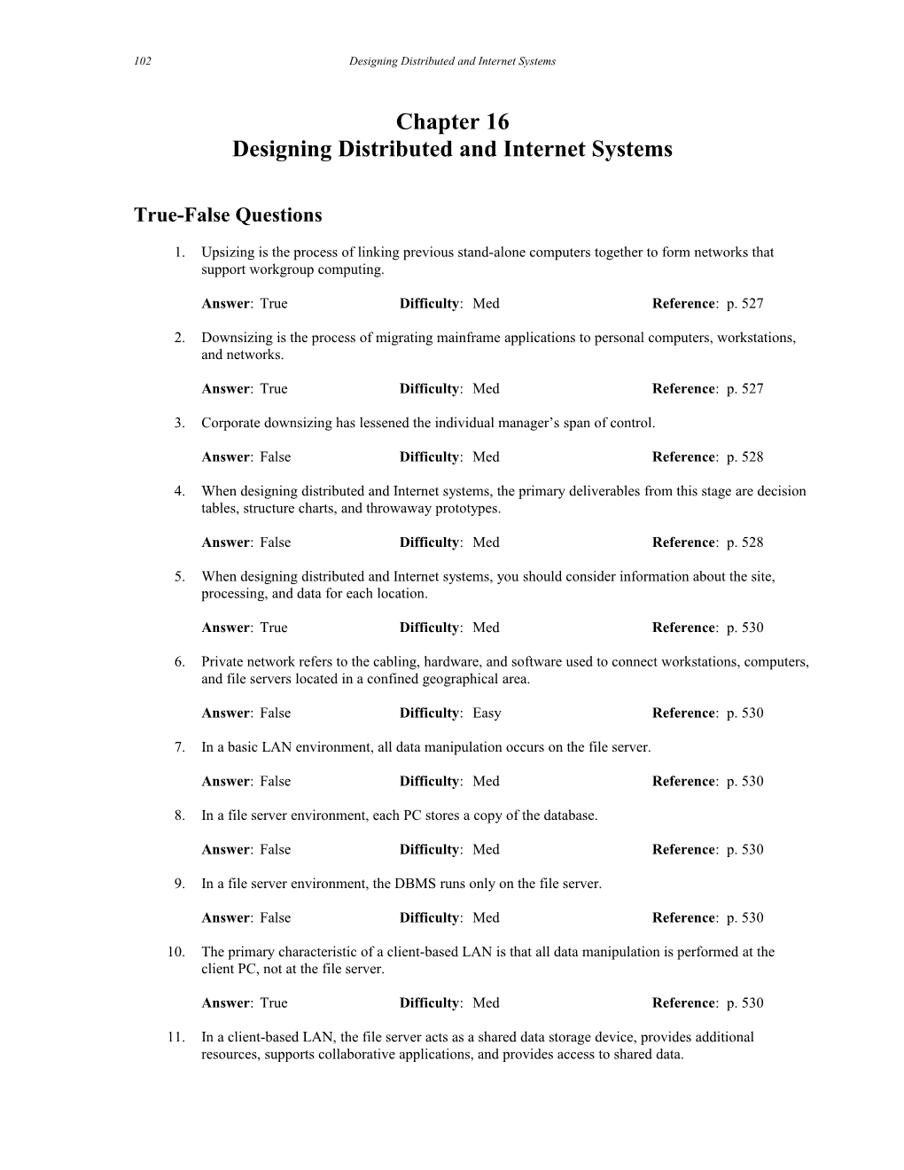 Designing Distributed and Internet Systems