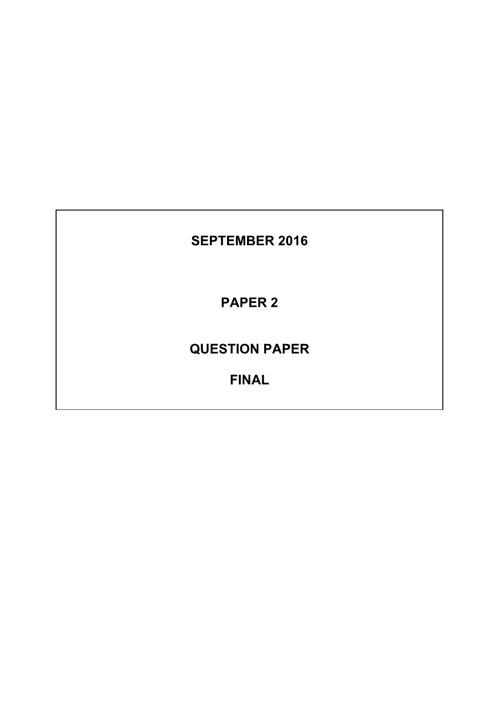 1.This Question Paper Consists of SECTION a and SECTION B Based on the Prescribed Content