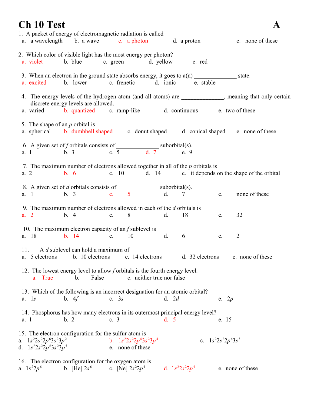 1. a Packet of Energy of Electromagnetic Radiation Is Called