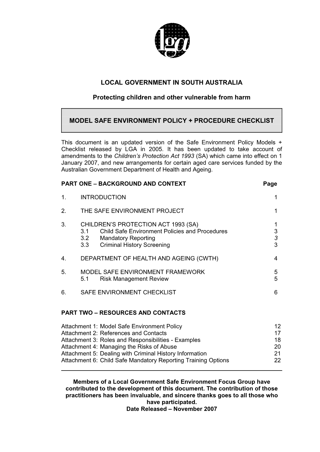 Local Government in South Australia