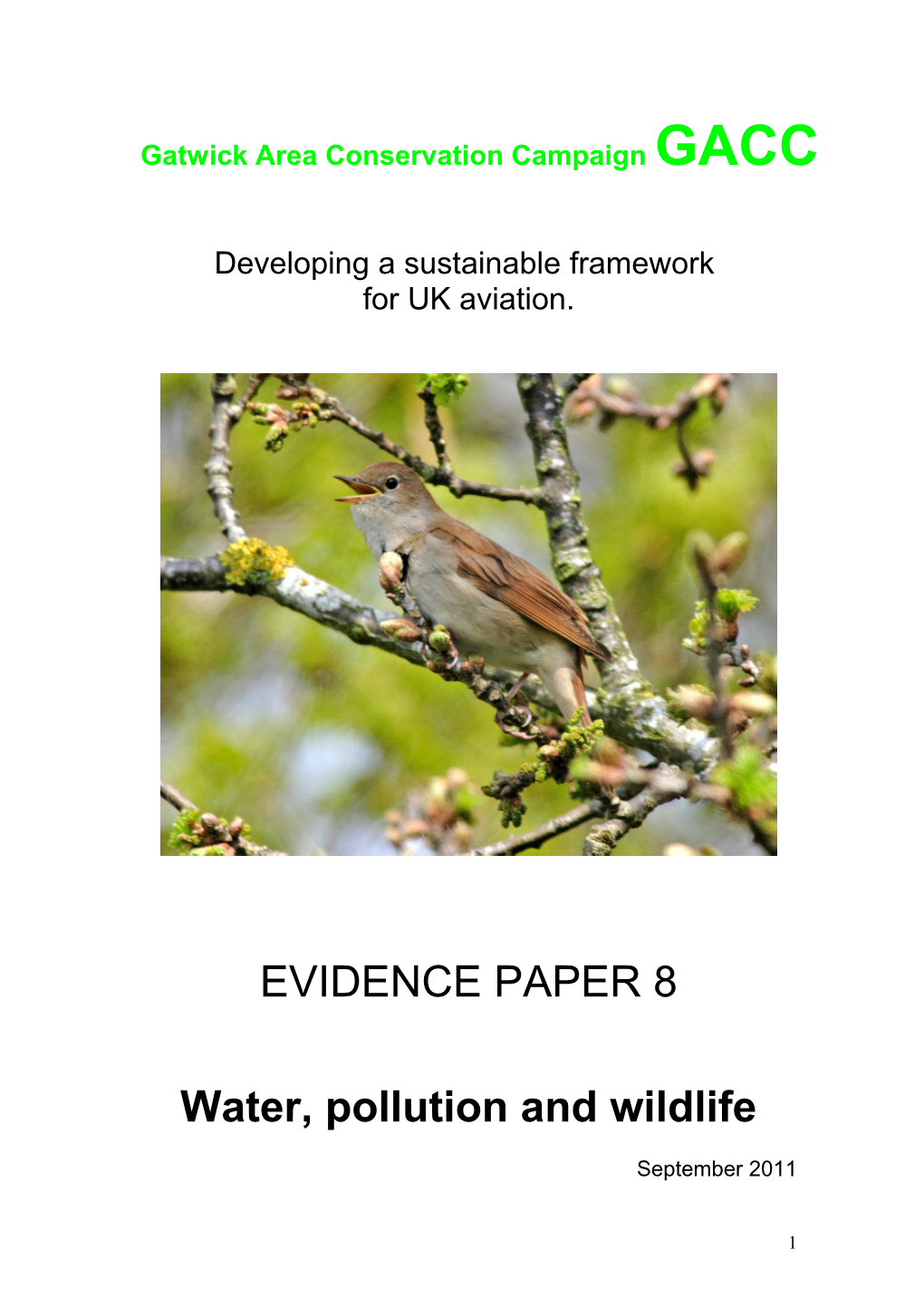 Gatwick Area Conservation Campaigngacc