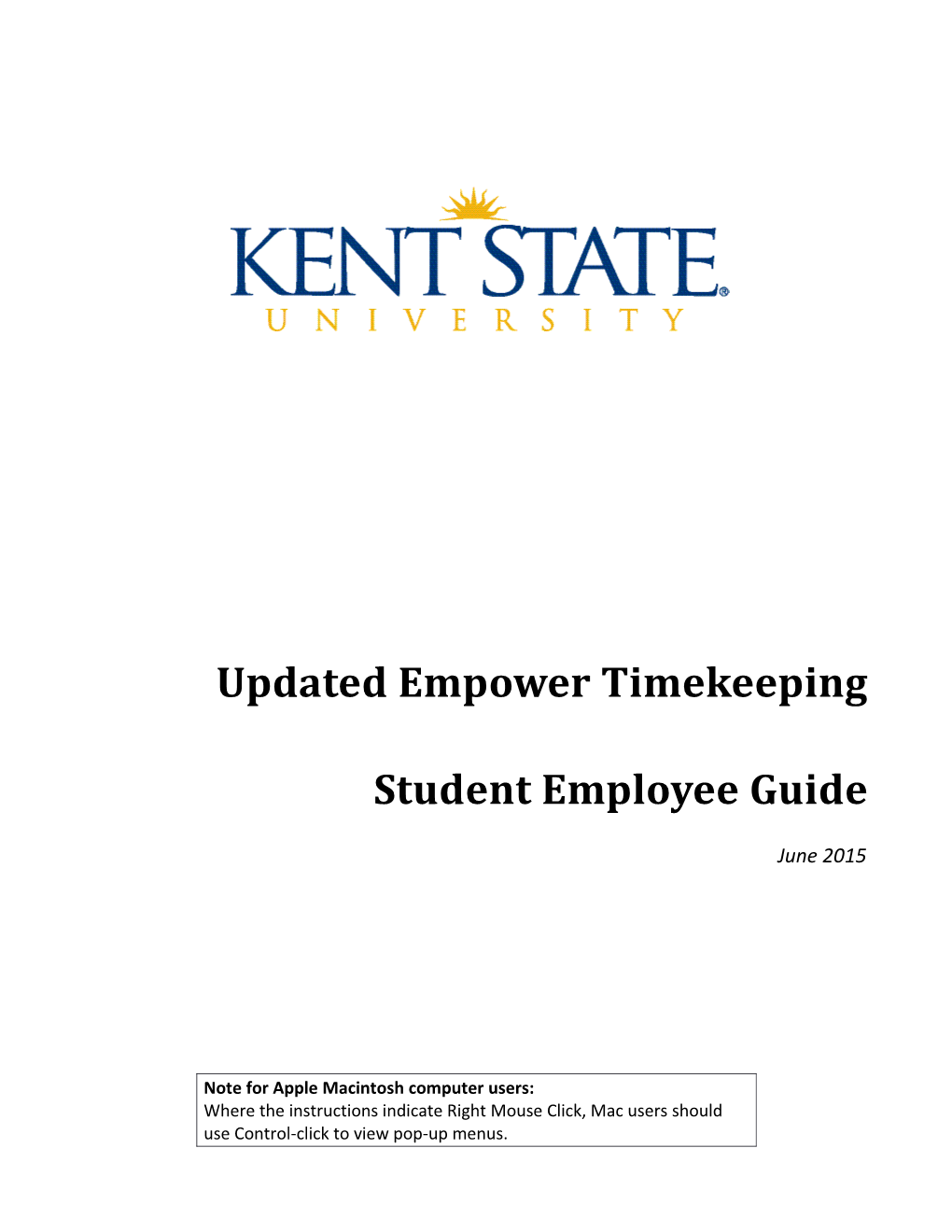 Updated Empower Timekeeping