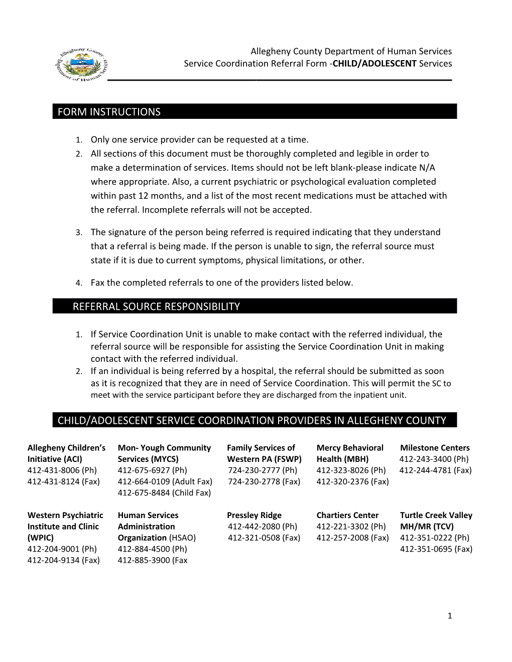 Allegheny County Department of Human Services