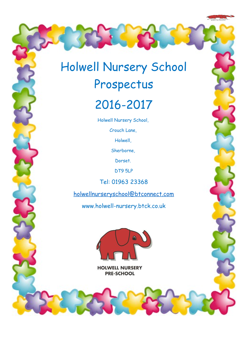 Holwell Nursery School Prospectus