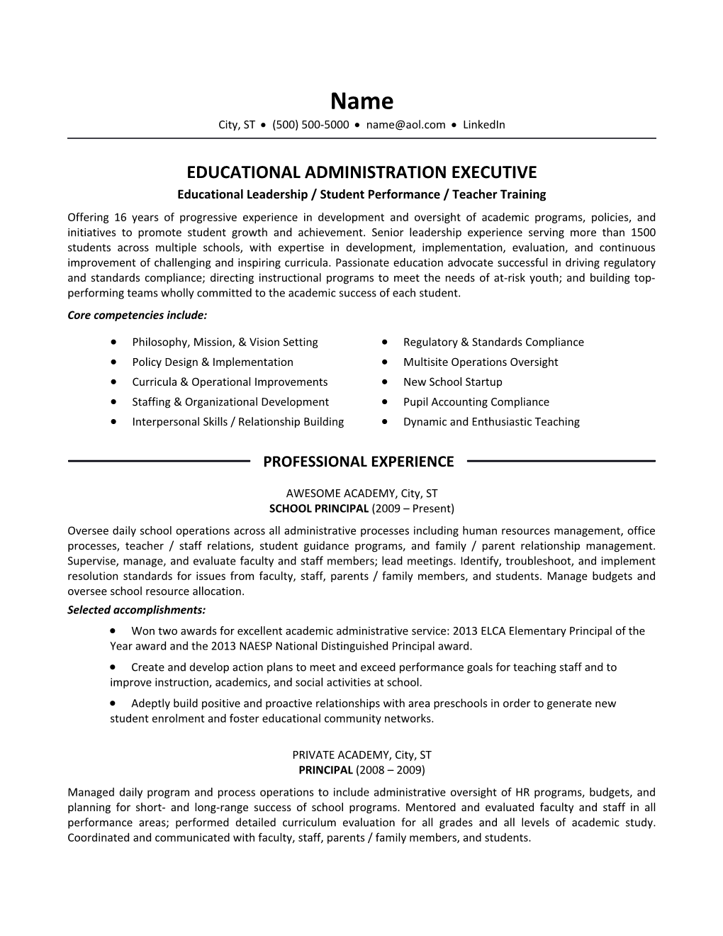 Educational Leadership / Student Performance / Teacher Training