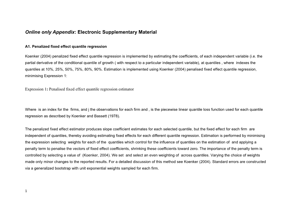 Online Only Appendix: Electronic Supplementary Material