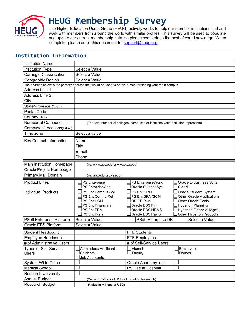 Peoplesoft Enterprise Product Information