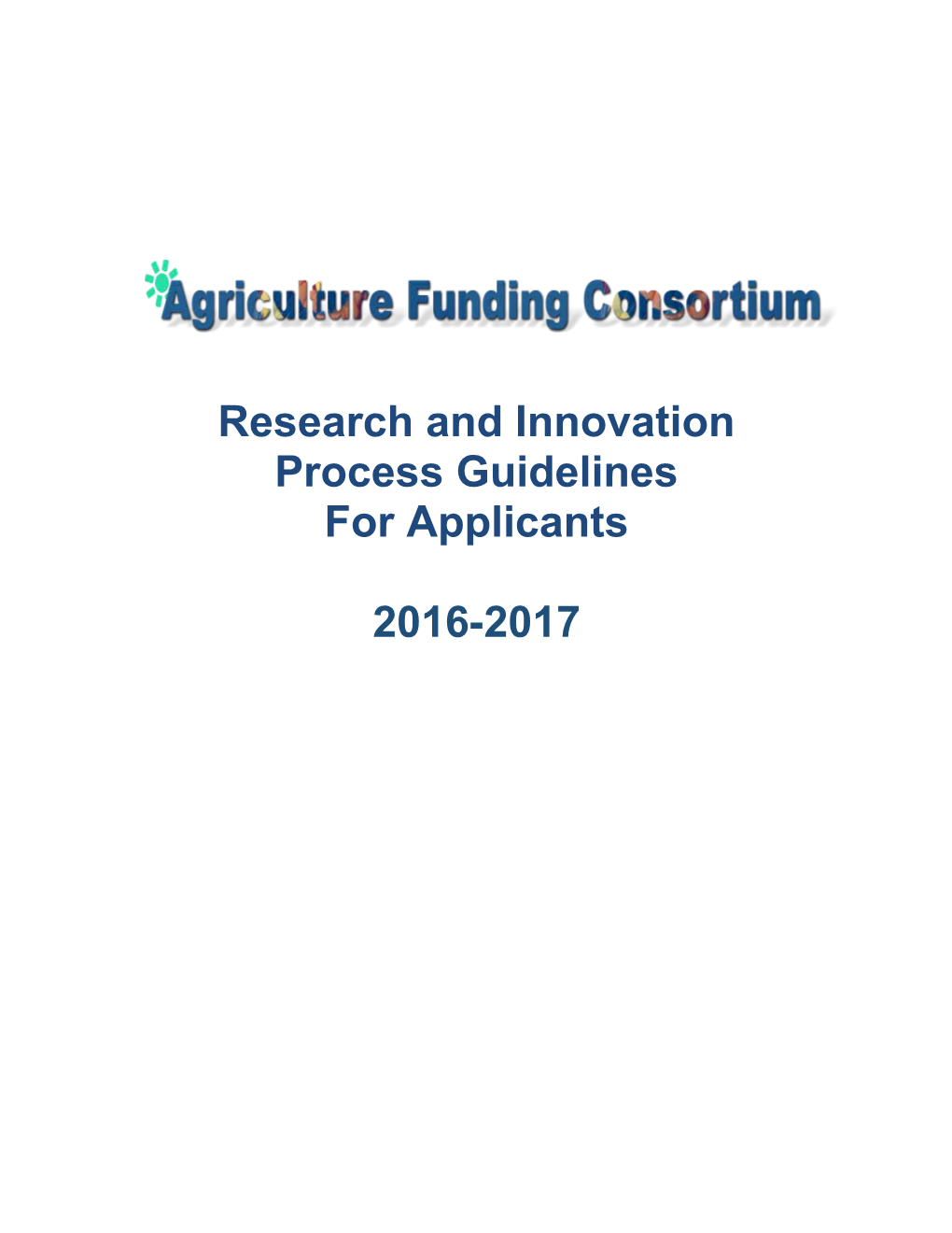 Agriculture Research Funding