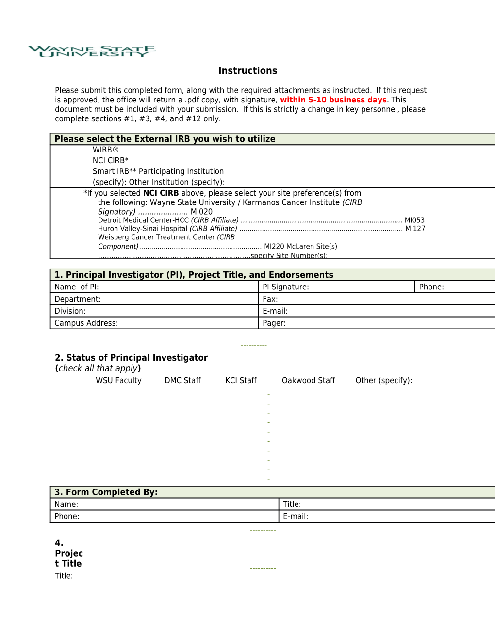 WSU Facultydmc Staffkci Staffoakwoodstaffother (Specify)