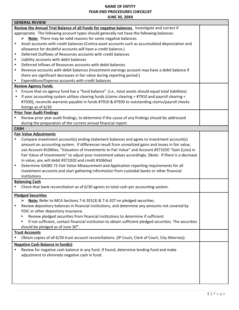 Review Copy of Capitalization Policy, and Verify That All Assets Listed on the Capital