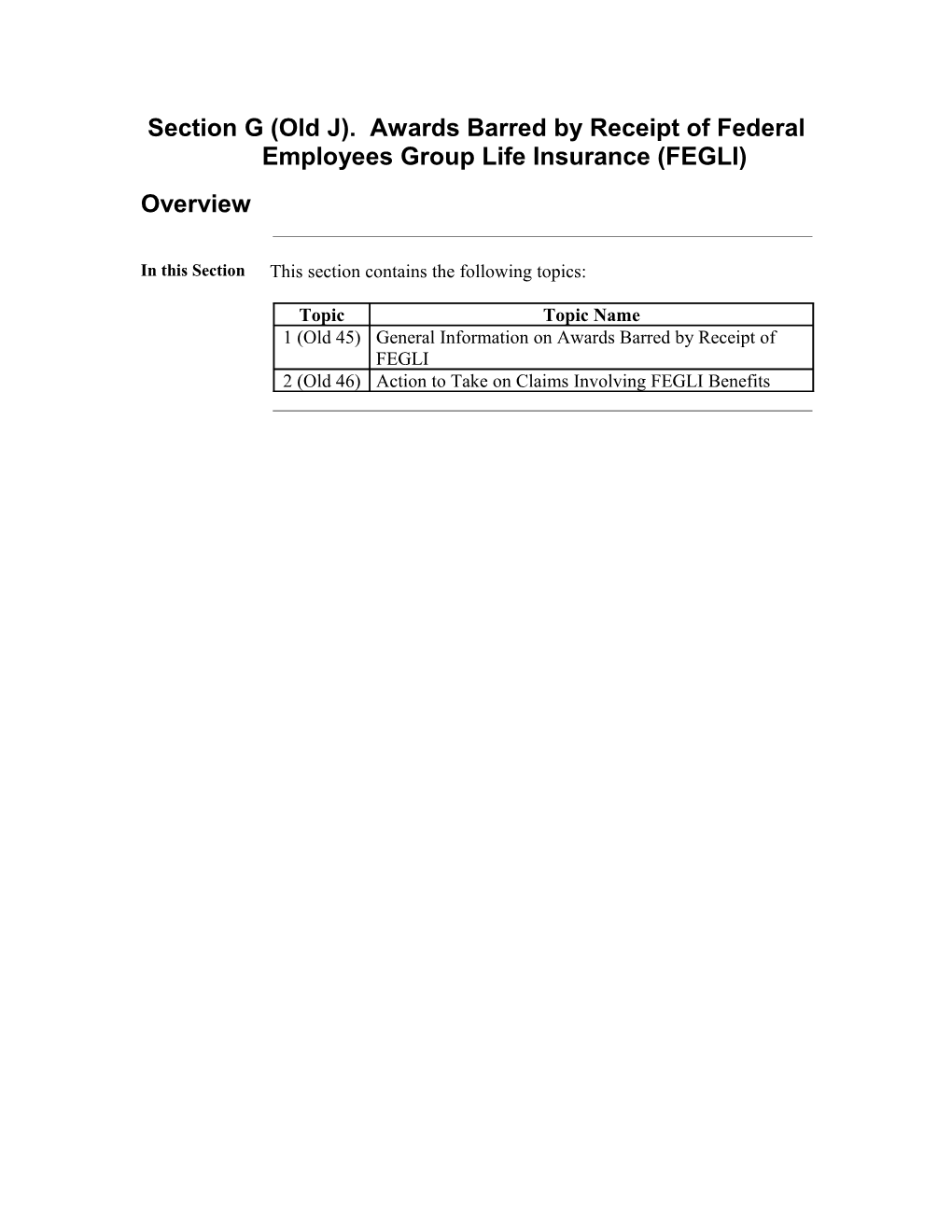 M21-1MR, Part IV, Subpart Iii, Chapter 3, Section J. Awards Barred by Receipt of Federal