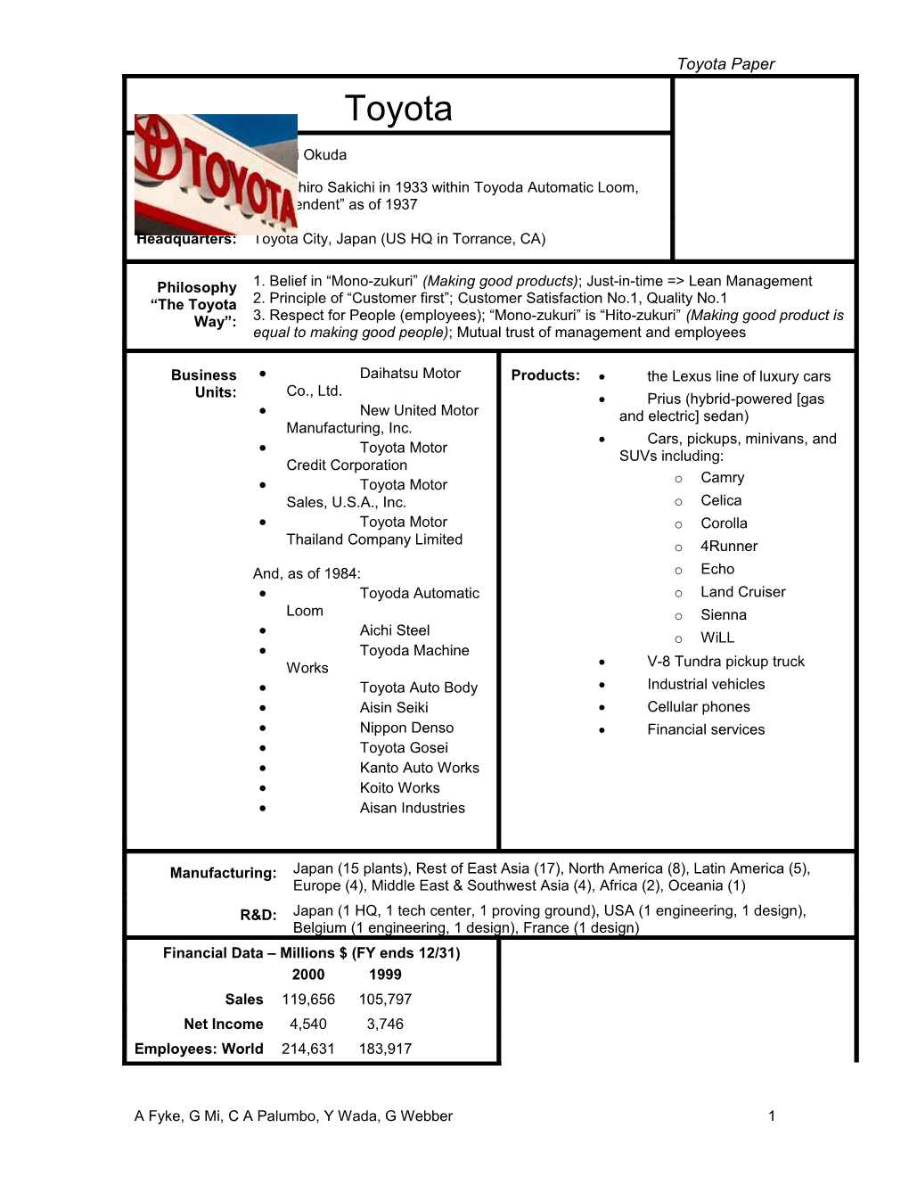 New United Motor Manufacturing, Inc