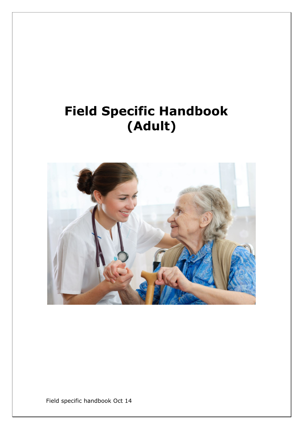 Adult Nursing Handbook