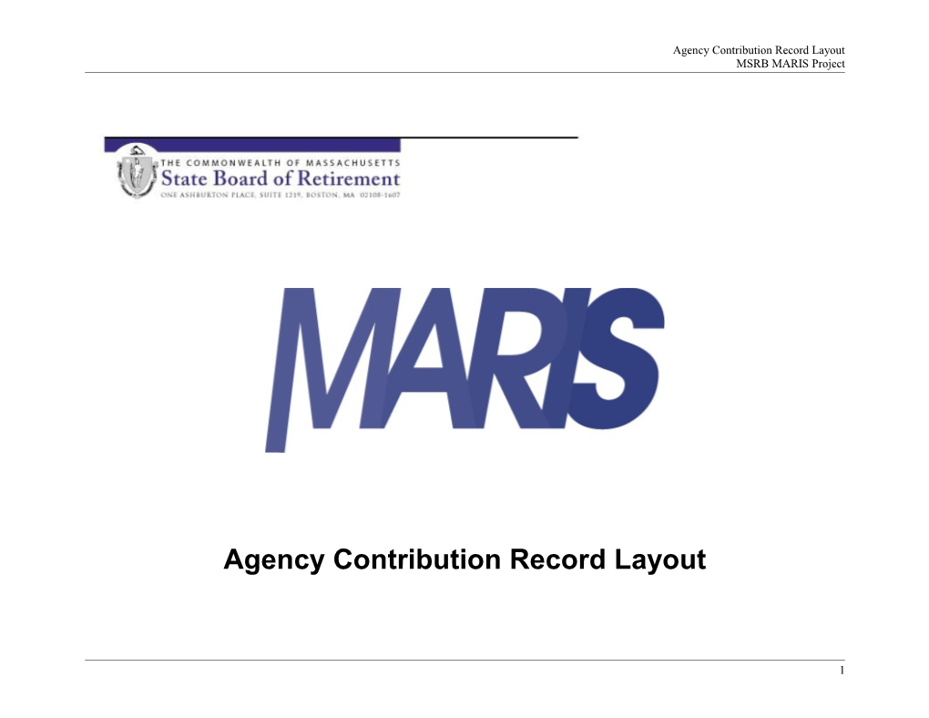 MARIS Contribution HRCMS Report