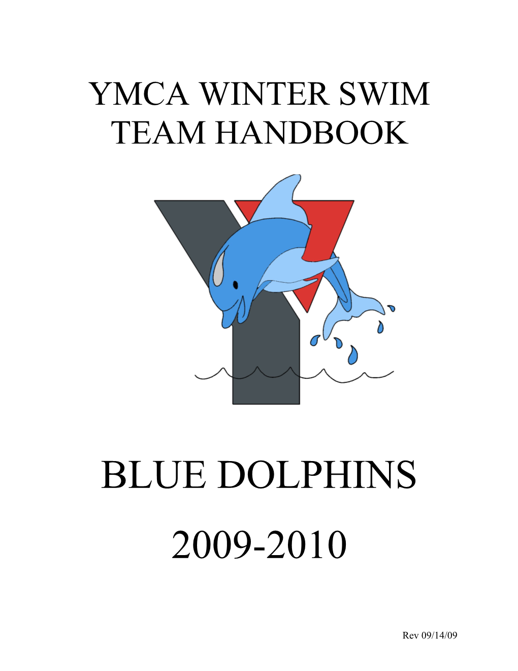 Ymca Winter Swim Team Handbook