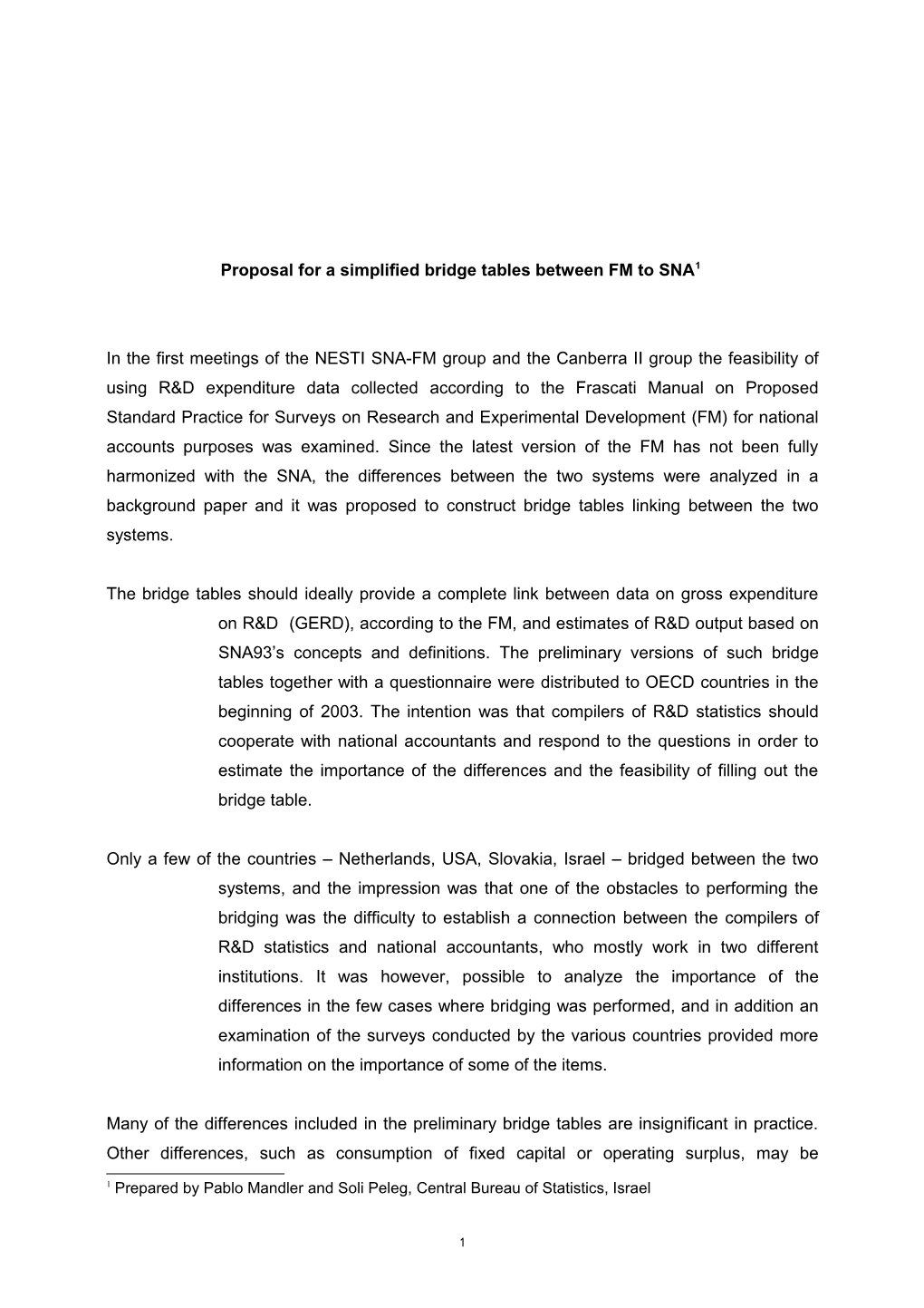 Exclusion of R&D Acquired to Be Used As Intermediate Consumption in R&D Output