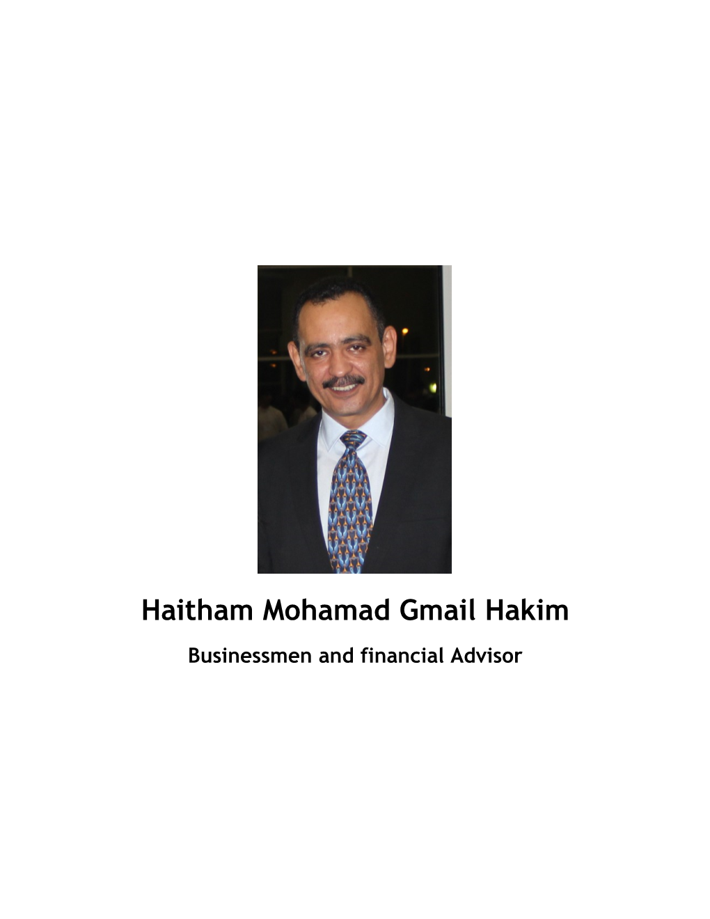 Haitham Mohamad Gmail Hakim