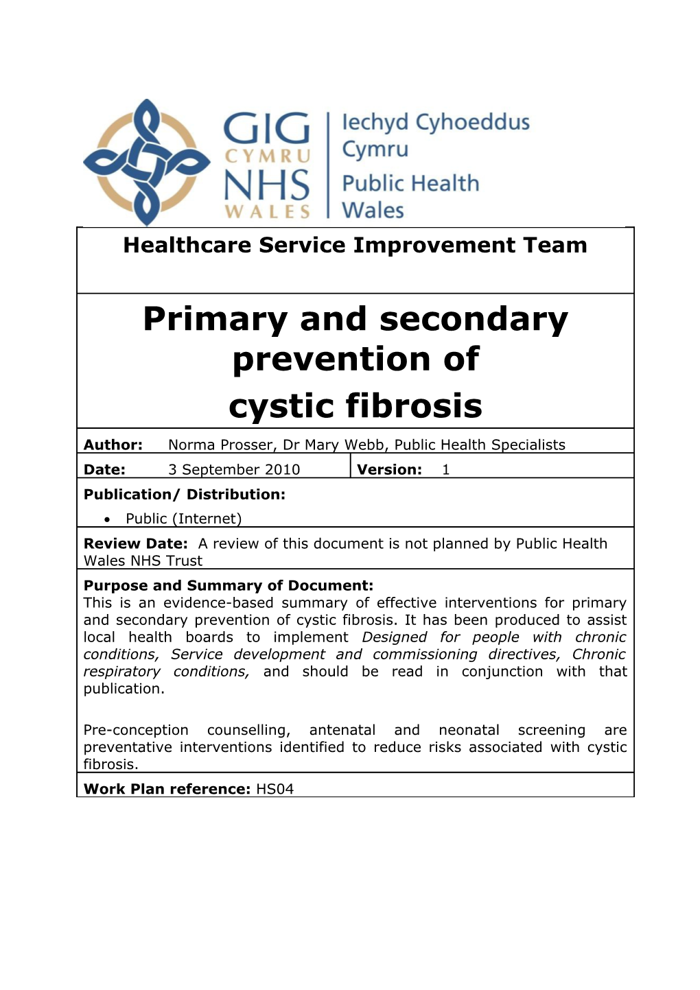 3Primary Prevention Interventions