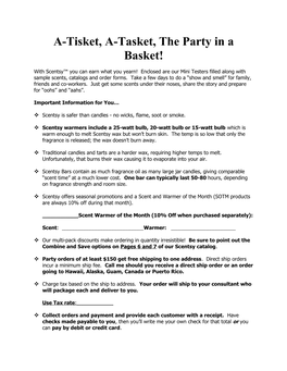 A-Tisket, A-Tasket, the Party in a Basket!