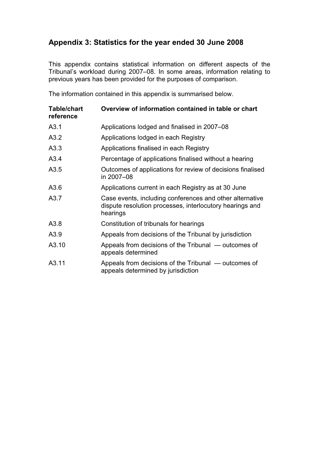 AAT Annual Report 2007-08 Appendix 3
