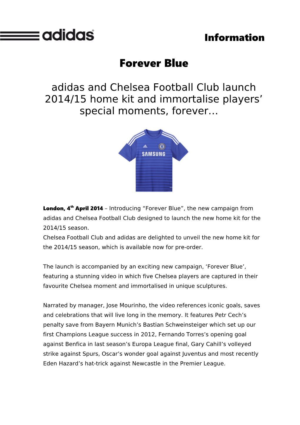Adidas Brand Director, Nick Craggs Comments on the New Launch
