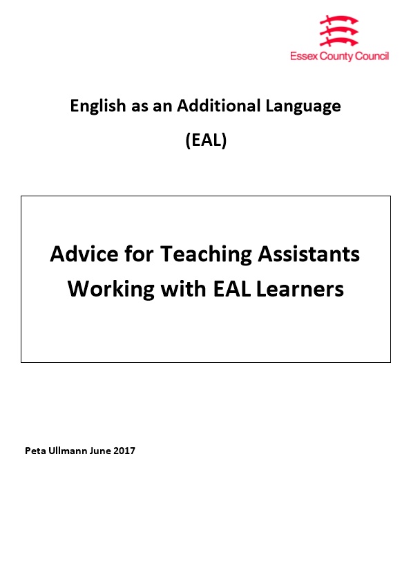 Advice for Teaching Assistants Working with EAL Learners