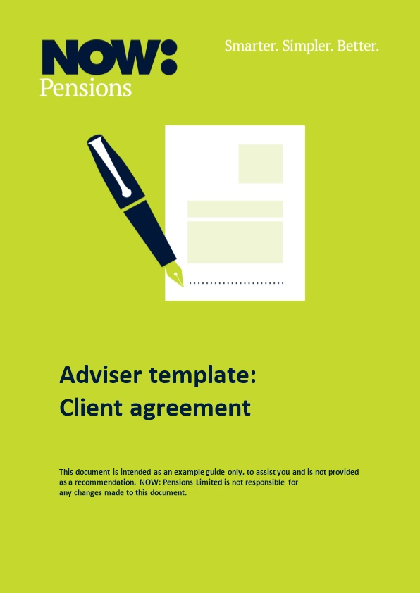 Adviser Template: Client Agreement