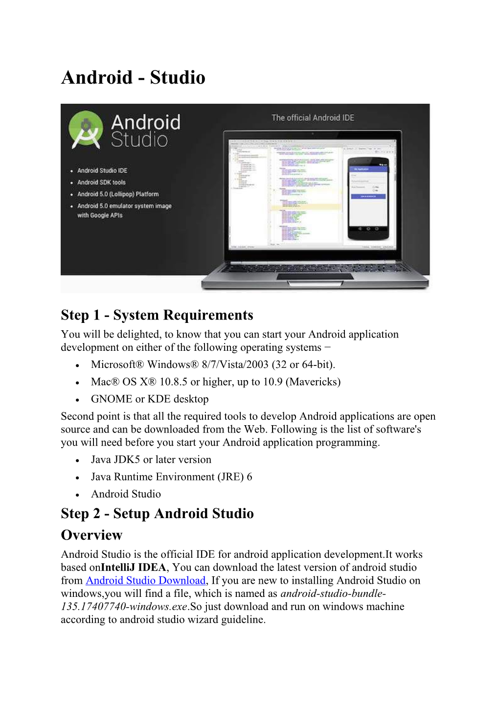 Android - Studio