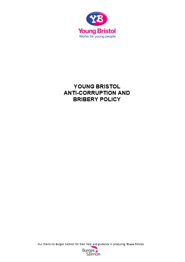 Anti-Corruption and Bribery Policy (Short-Form) DRAFT