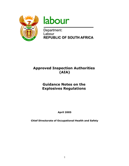 Approved Inspection Authorities