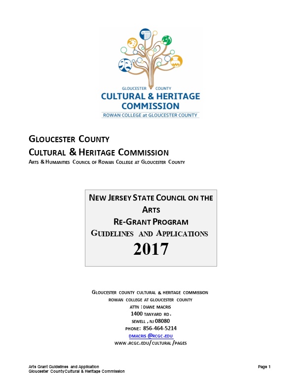 Arts & Humanities Council of Rowan College at Gloucester County