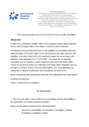 ASEAN Disability Forum, Down Syndrome International