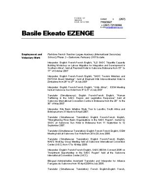 Basile Ekeato EZENGE