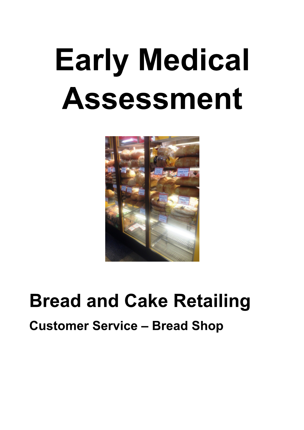 Bread and Cake Retailing - Customer Service 3