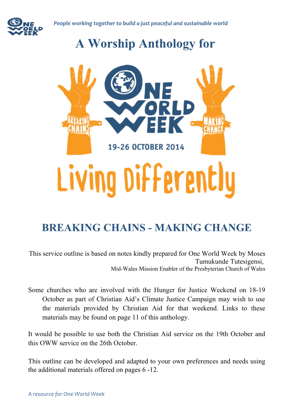 Breaking Chains - Making Change