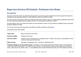 Bupa Care Services NZ Limited - Parkstone Care Home
