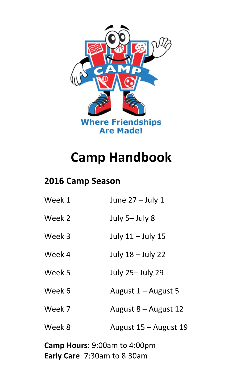 Camp Handbook
