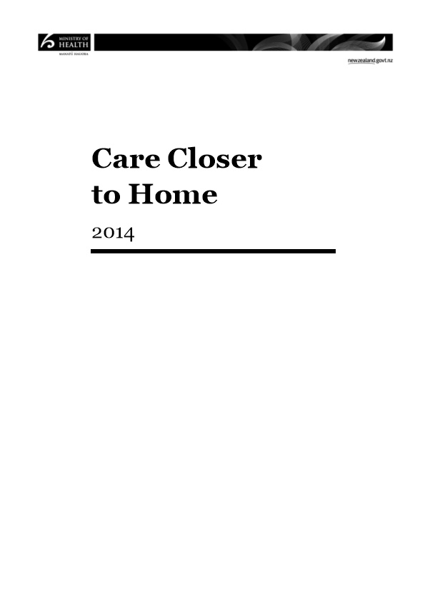 Care Closer to Home