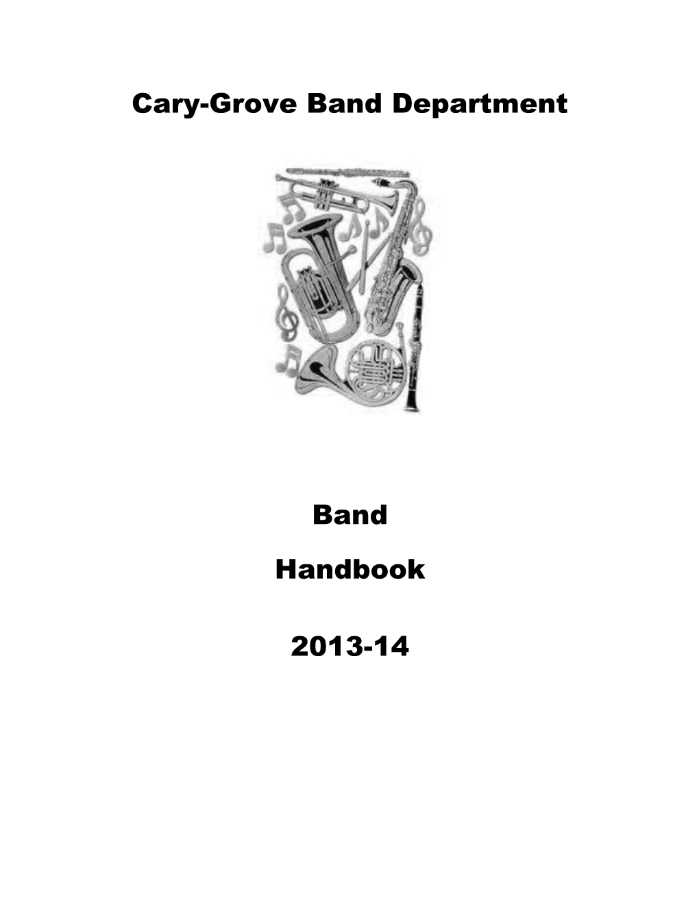 Cary-Grove Band Department