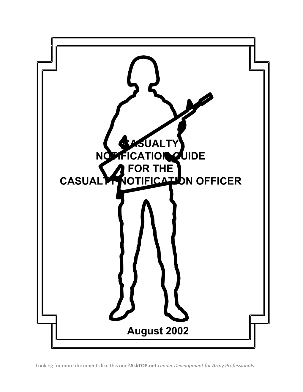 Casualty Notification Officer
