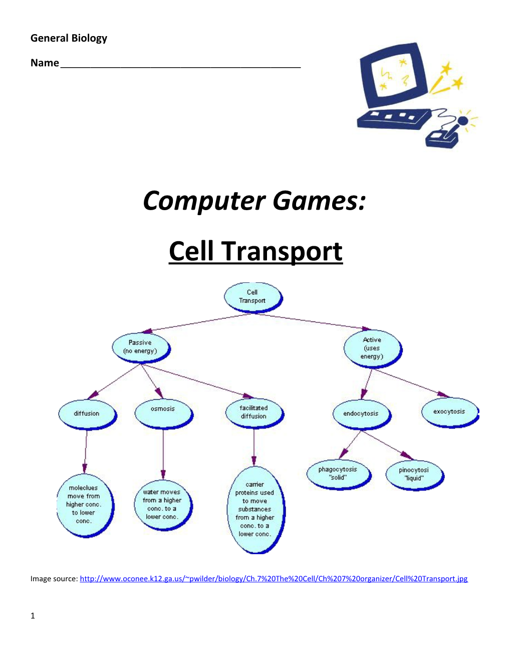 Cell Transport Rags to Riches GAME