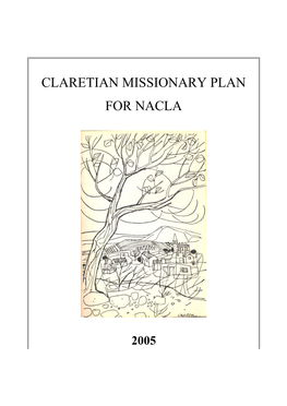 Claretian Missionary Plan for Nacla