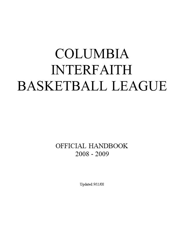 Columbia Interfaith Basketball League