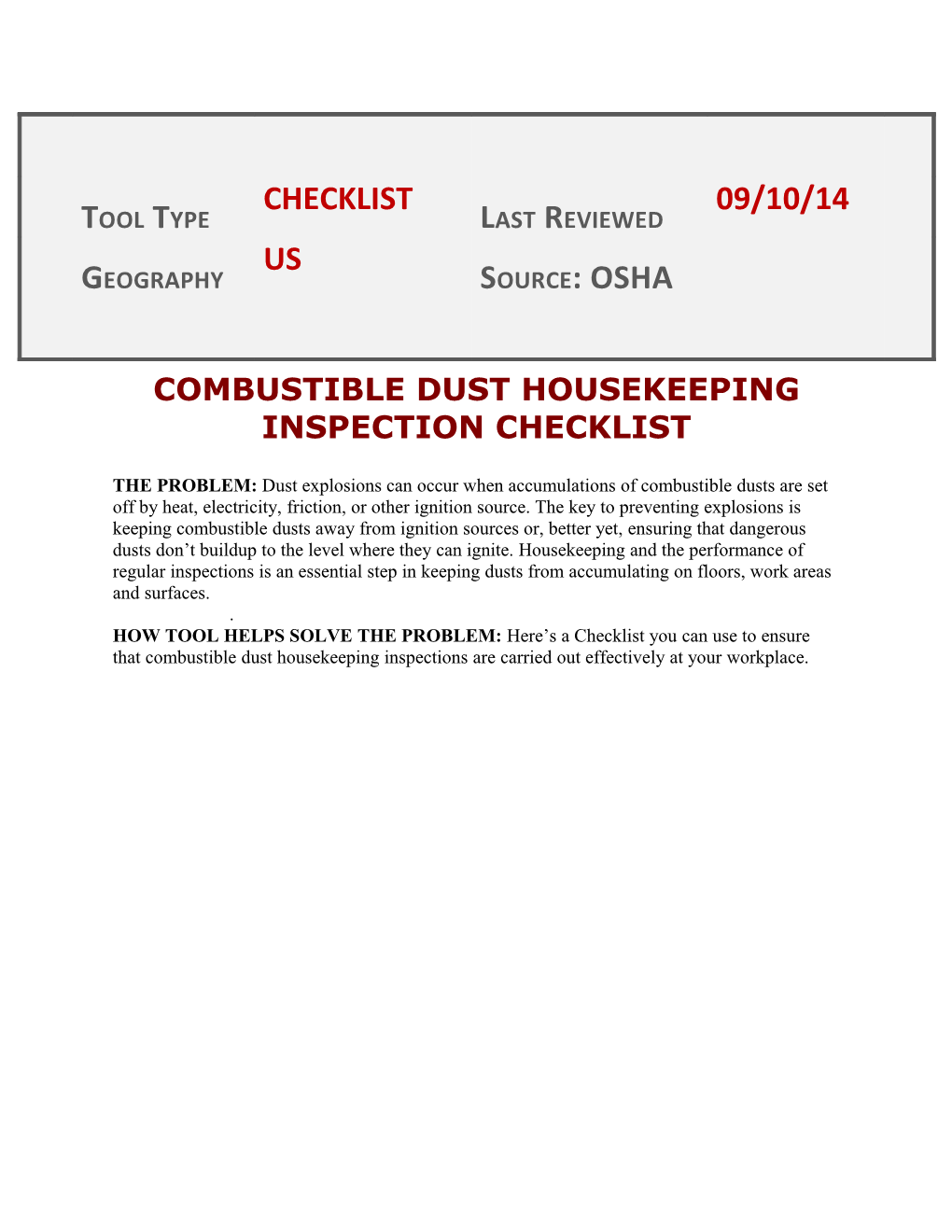 combustible-dust-housekeeping-inspection-checklist-docest