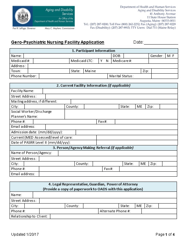 Complete This Application and Fax Along with All Itemslisted Below To