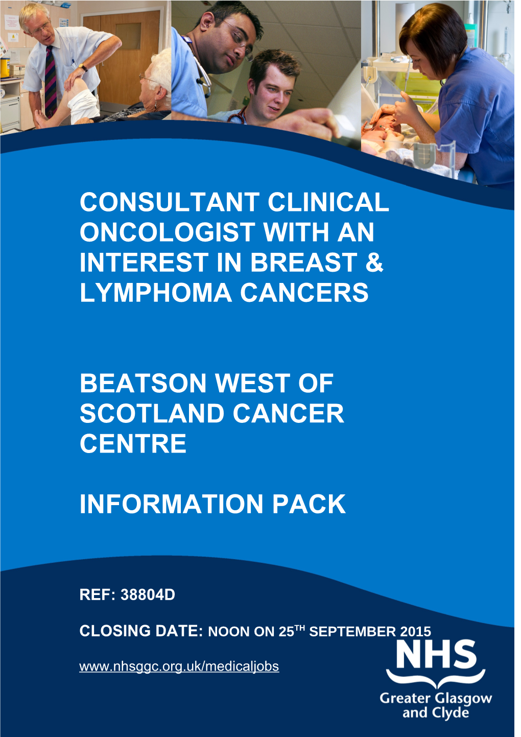 Consultant Clinical Oncologist with an Interest in Breast Lymphoma Cancers