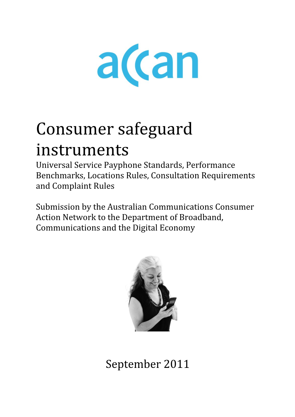 Consumer Safeguard Instruments